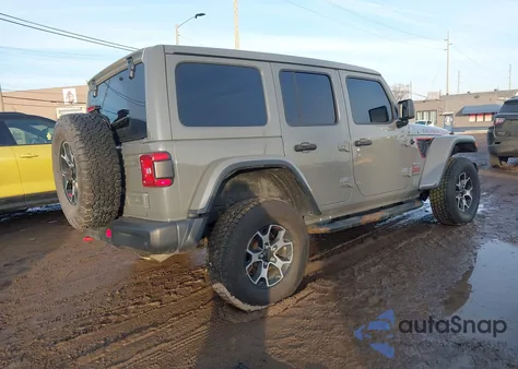2021 Jeep Wrangler Unlimited Rubicon 4X4 z USA, uszkodzony, nr VIN 1C4HJXFG5MW527371
